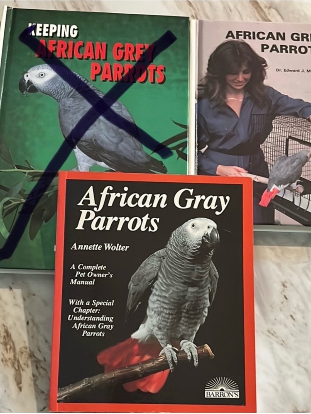 African Grey Parrots Books
